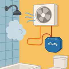 Learn how to automate your Buva Q‑Stream bathroom ventilation with a Shelly 0/1‑10 V dimmer and Home Assistant, keeping your shower steam‑free.